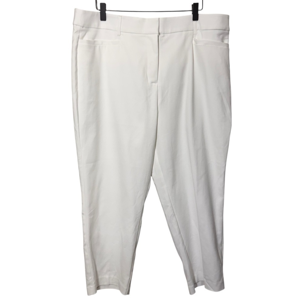 Ricki's Perfect Stretch Skinny Pants White Size 16 NWT Brand New